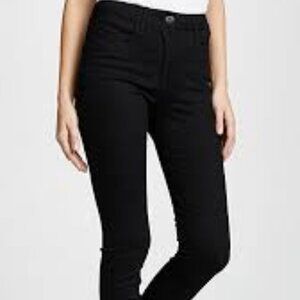 New 3 x 1 Black High Rise Skinny Jeans, Si…